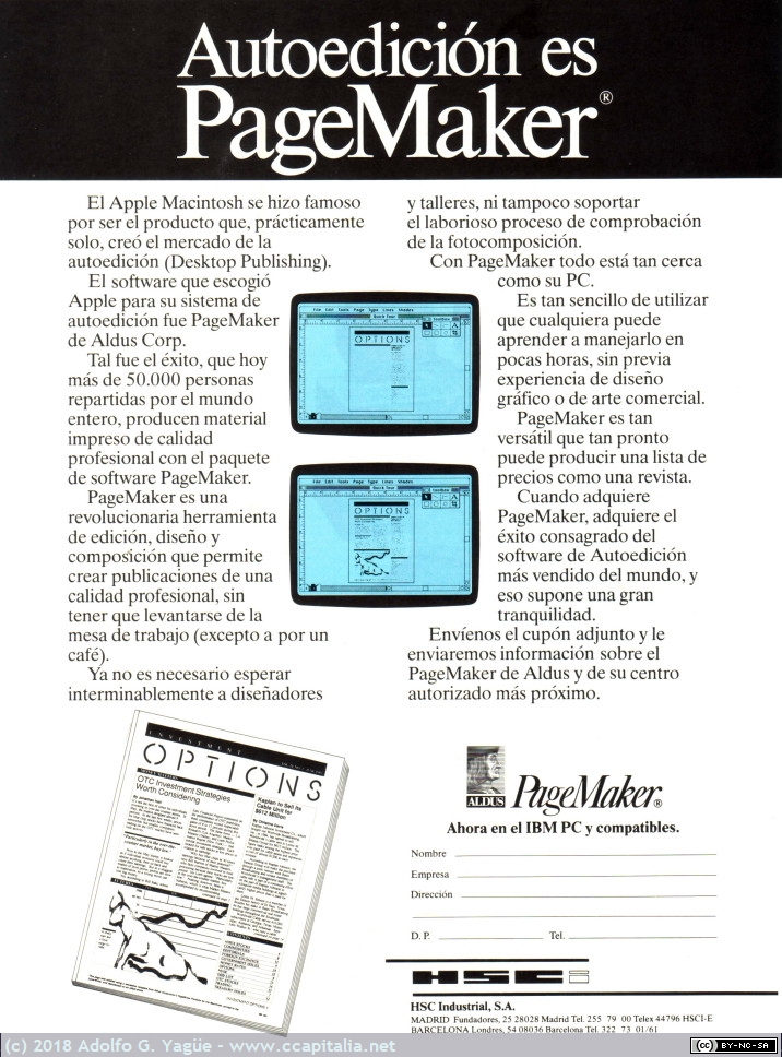 1050 - Aldus PageMaker, 1987