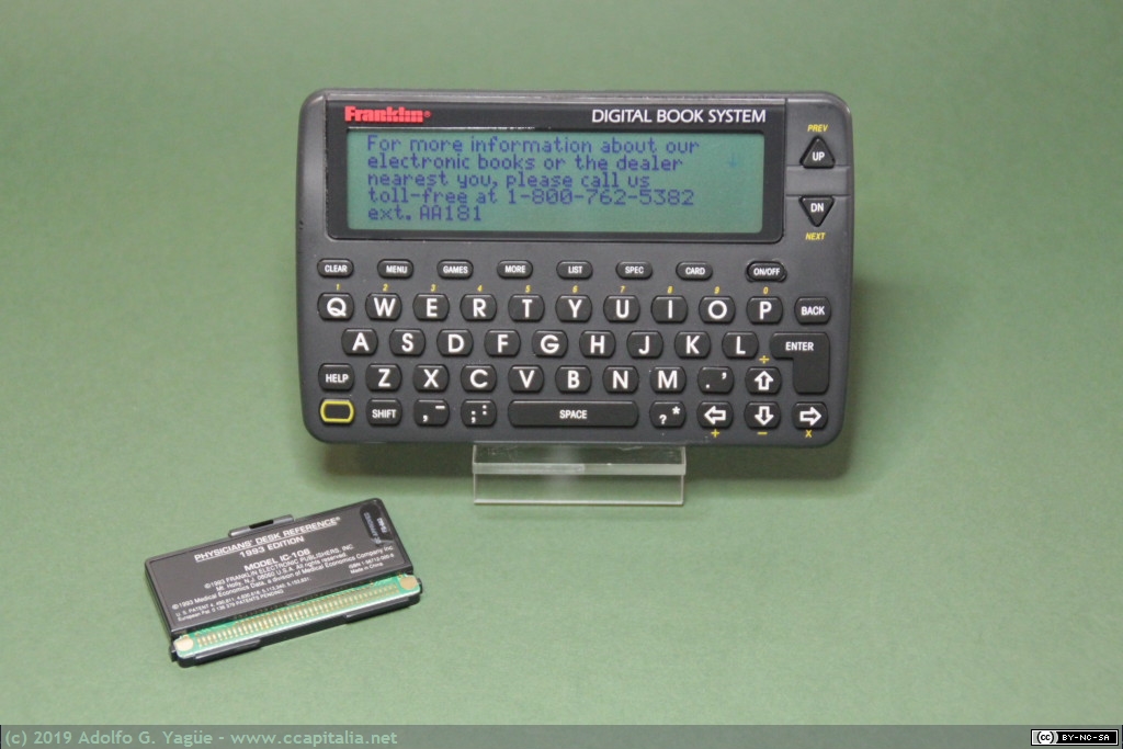 1220 - Franklin Digital Book System DBS-1, 1992