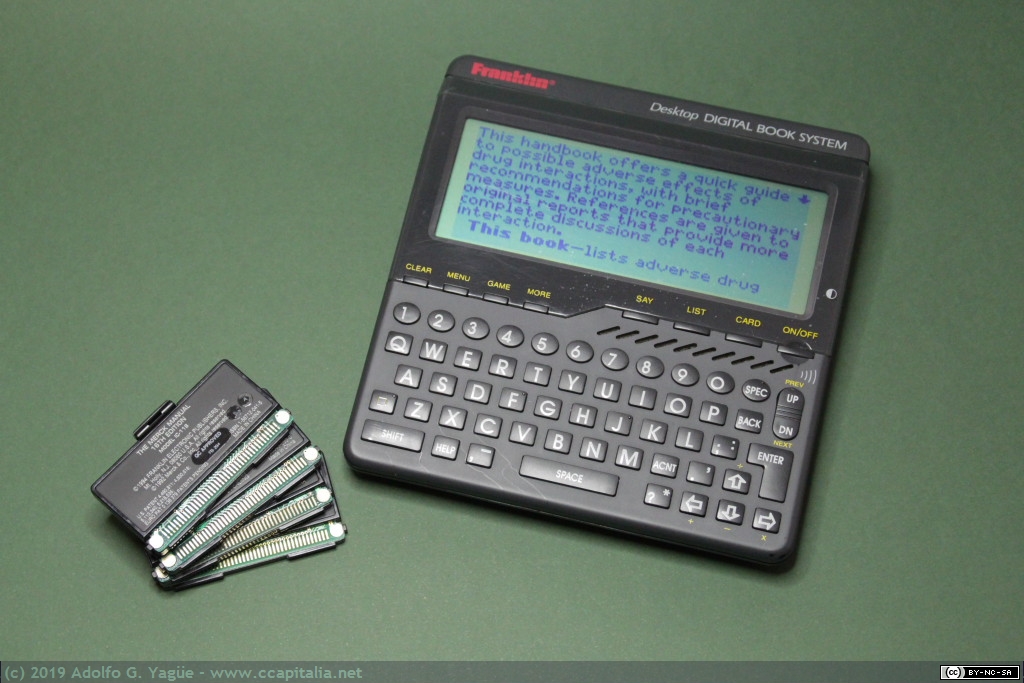 1232 - Franklin Digital Book System DBS-2D, 1993