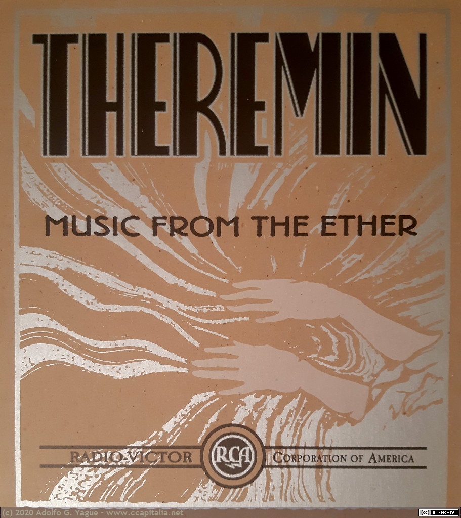 1398 - Theremin. Music from the ether. RCA Radio Victor (facsímil), 1929