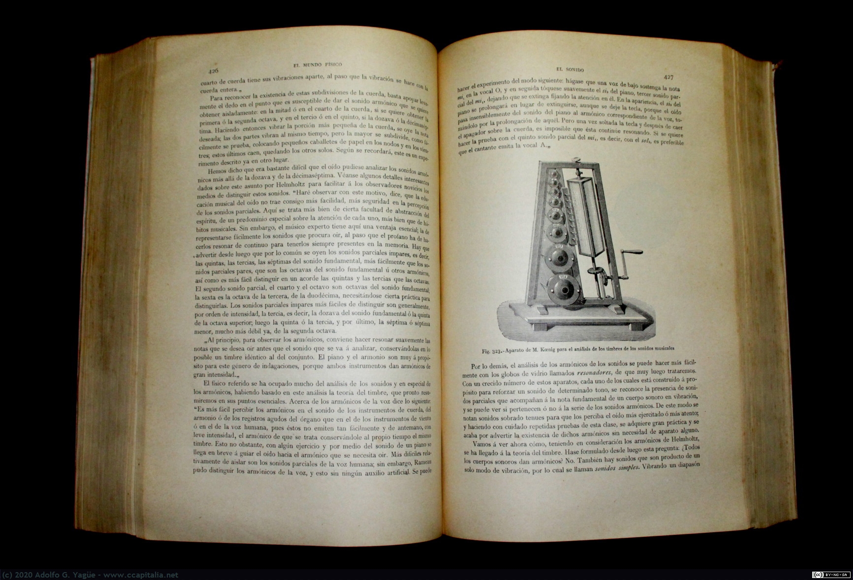 1405 - El Mundo Físico, El Sonido. Traducción de Le Monde Physique de Amédée Guillemin (7), 1893