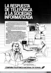 454 - CTNE. La Respuesta a la Sociedad Informatizada. Bcomputer, 1983