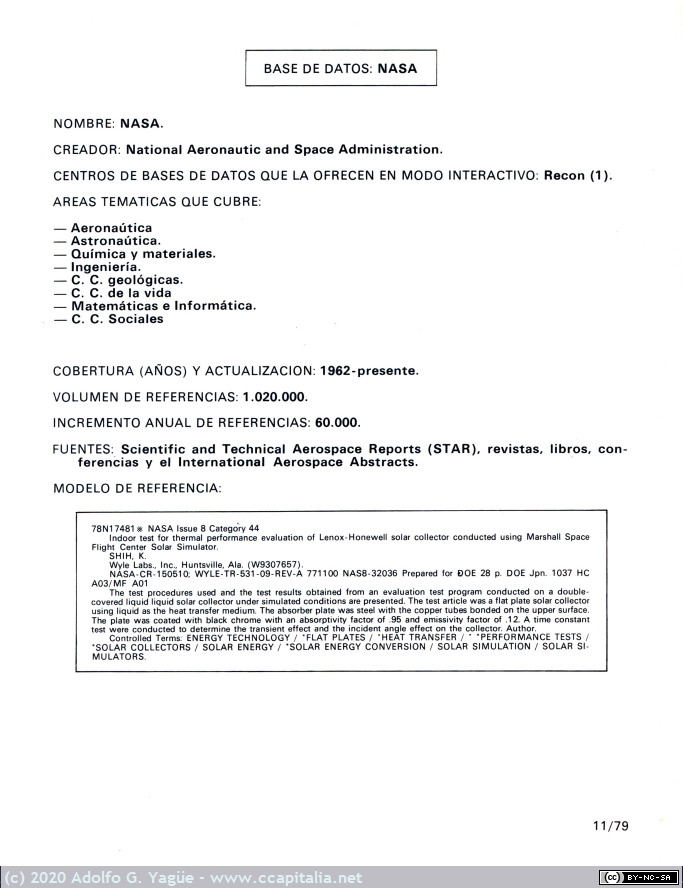 1454 - Bases de Datos del Mundo. FUNCA (6), 1981