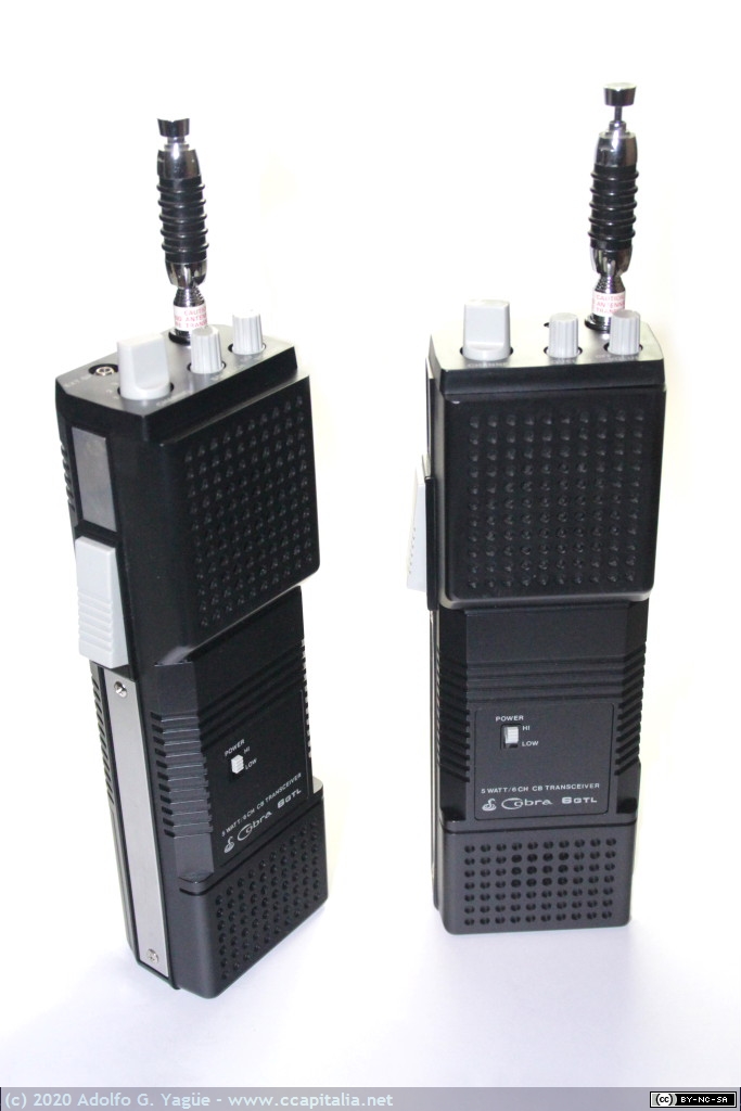 622 - Transceiver CB Cobra 6GL (5W, 6 canales AM en 27,085MHz) (1), 1981