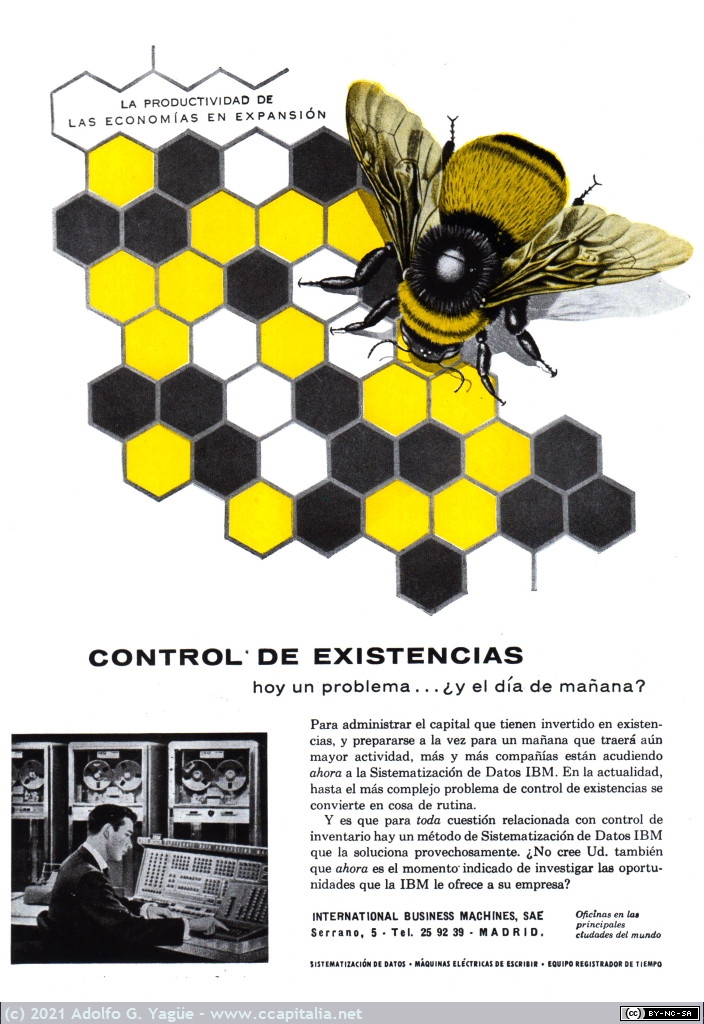 1479 - IBM. Control de Existencias, 1958
