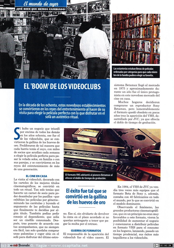 1519 - El 'Boom' de los Videoclubs. Más Recuerdos (año 1987)