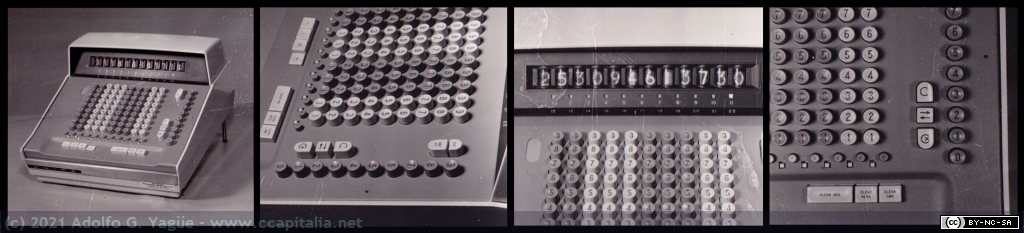 1551 - Sumlock-Comptometer Anita  (primera calculadora electrónica basada en válvulas termoiónicas), 1961