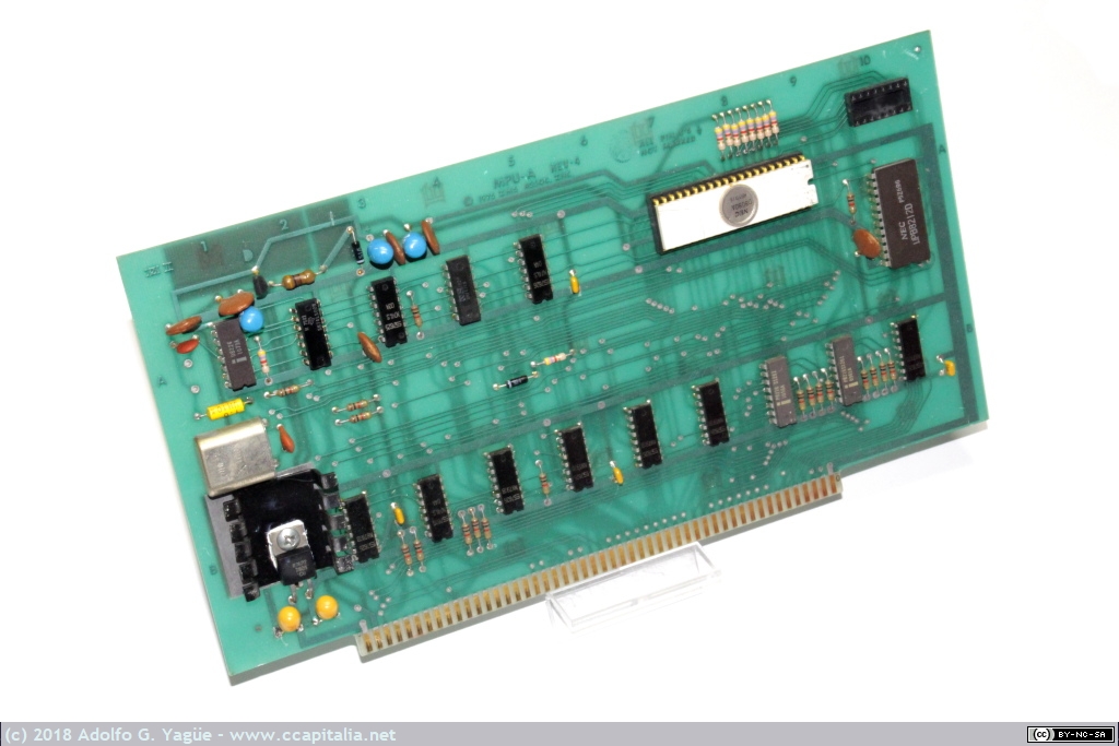 088 - Tarjeta CPU del IMSAI 8080. Con micro NEC, compatible con Intel 8080 (4), 1975