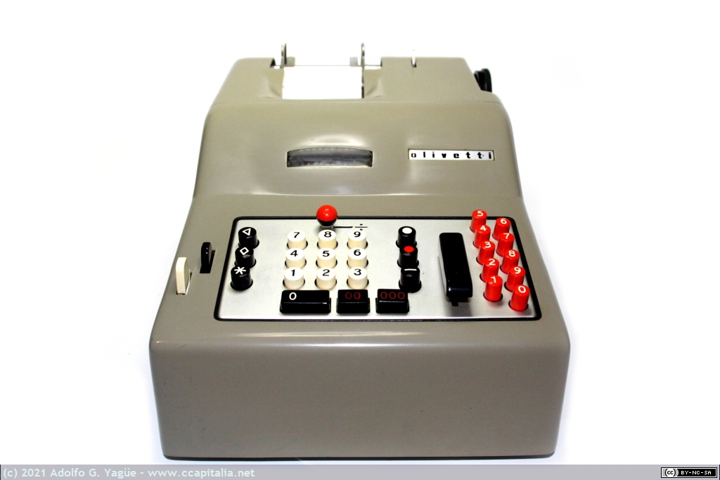 1549 - Olivetti Divisumma 14. Suma, resta, multiplicación y división electromecánica (1), 1947
