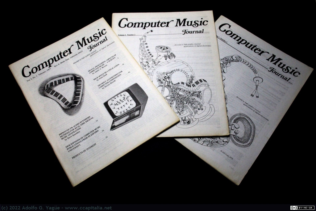 1566 - Computer Music Journal. Números 1, 2 y 3 (1), 1977