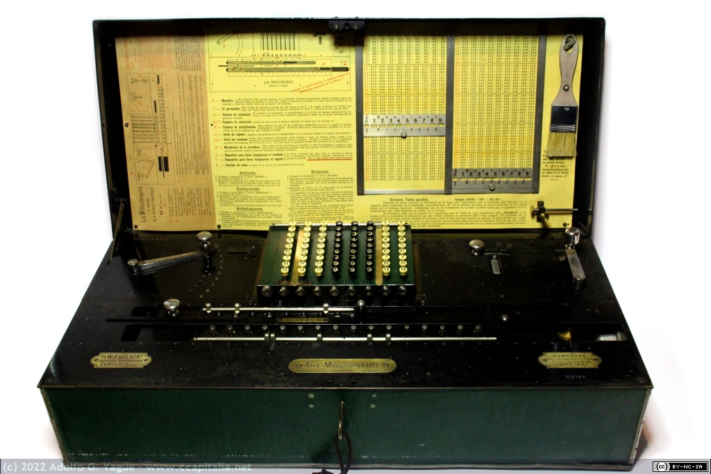 1582 - The Millionaire. Multiplicación automática, suma, divide y resta (1), 1924