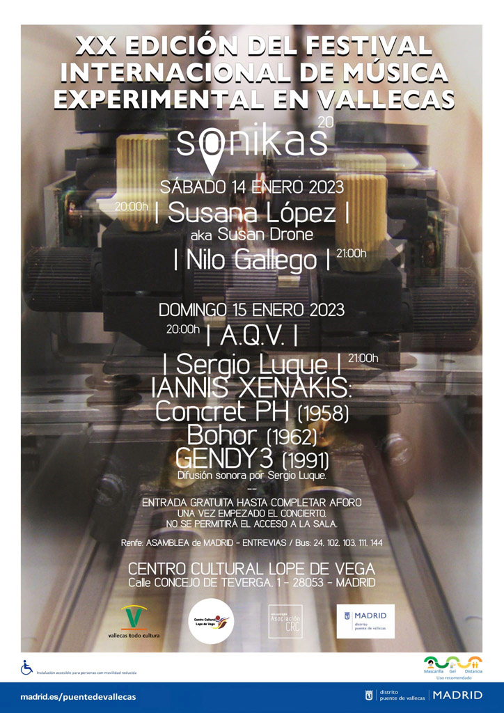 Flyer Sonikas 20, 2023