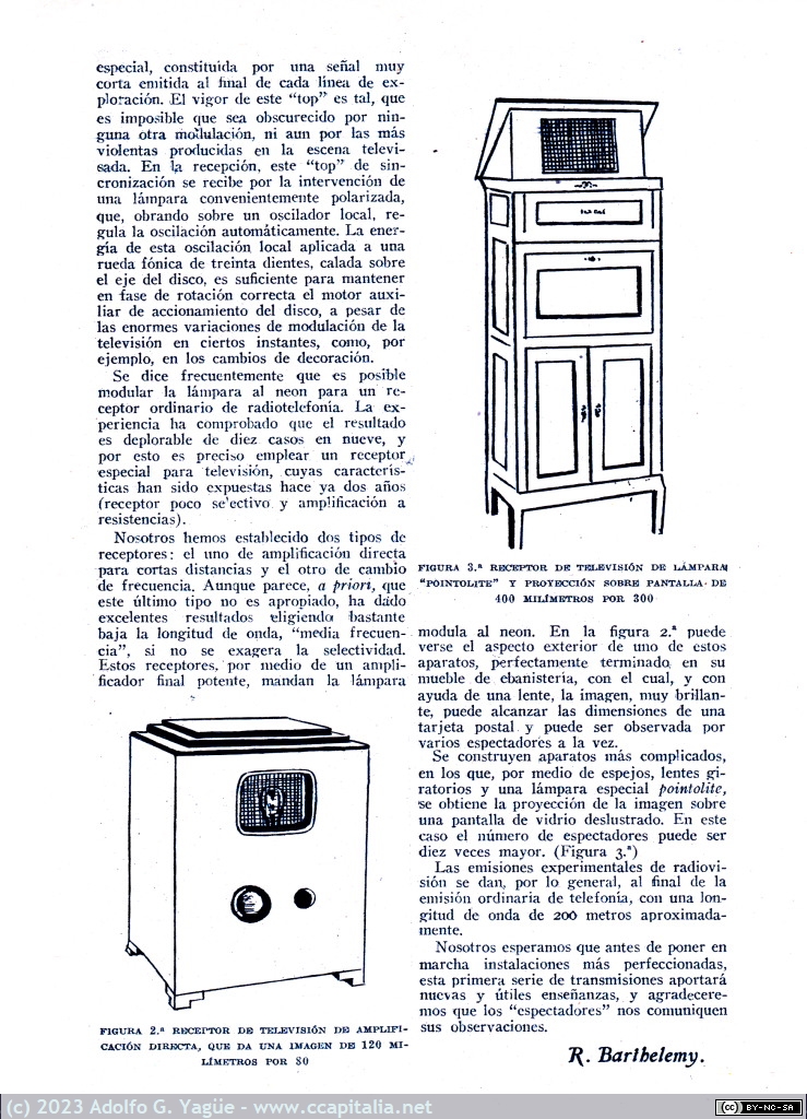 1649 - La radiovisión en Francia. Blanco y Negro. 24 Septiembre (2), 1932