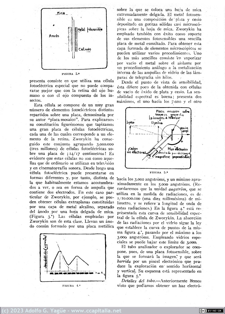1653 - El sistema de televisión de Zworykin. Blanco y Negro. 14 Noviembre (2), 1933