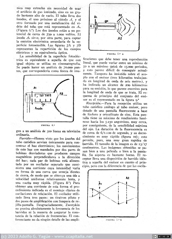 1653 - El sistema de televisión de Zworykin. Blanco y Negro. 14 Noviembre (3), 1933
