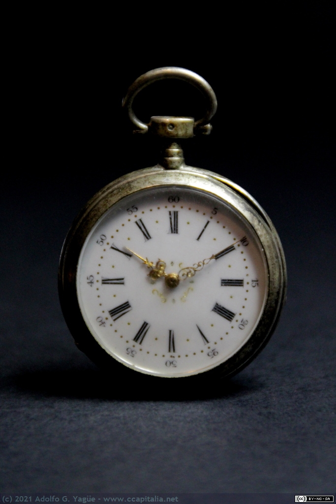 1508 - Boisgontier Mayenne, Systeme Breveté S.G.D.G. Reloj de bolsillo con movimiento mecánico de cuerda (1), 1890