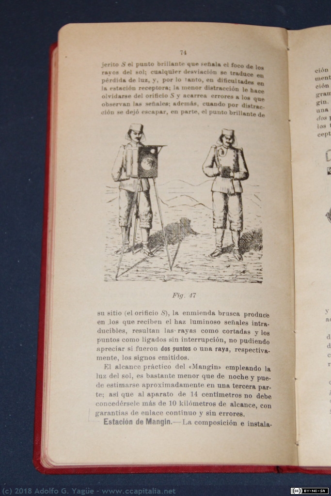 634 - Telegrafía óptica. Curso de telegrafistas primeros (2), 1916