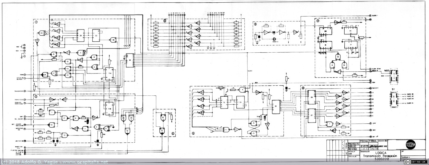 785 - Teleimpresor electrónico modular Avance 645. Manual de mantenimiento y ajuste (3), 1975