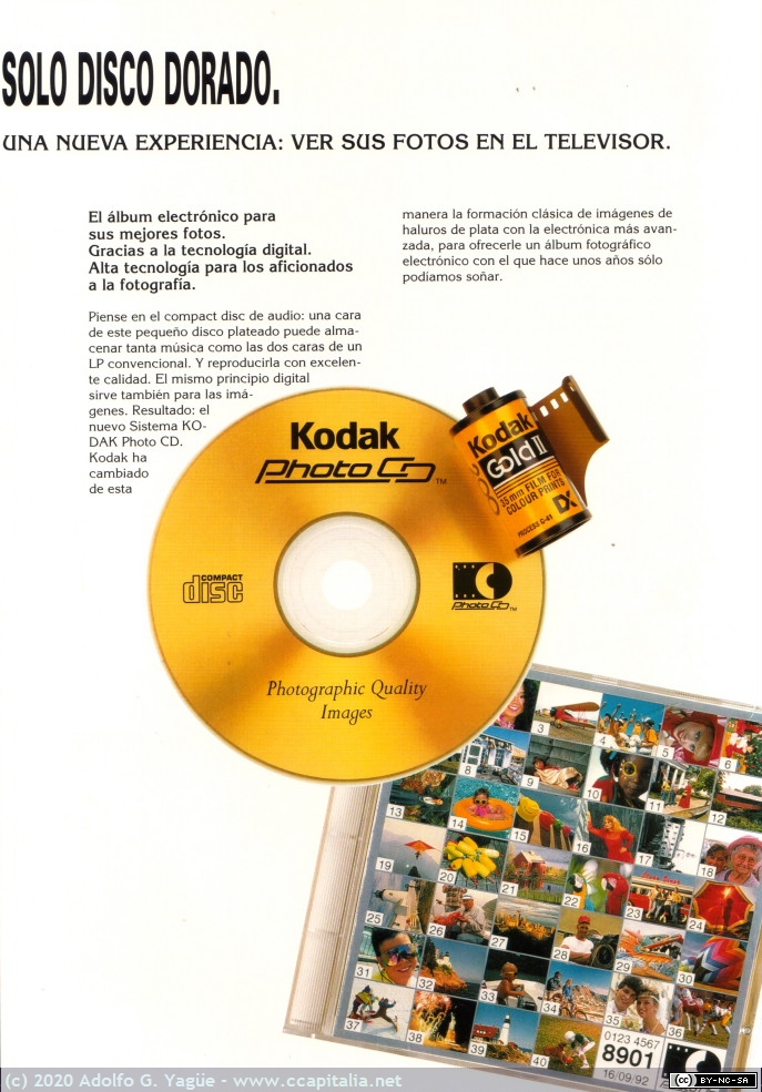 1309 - Kodak Photo CD. Sus fotos vivas en TV (3), 1992