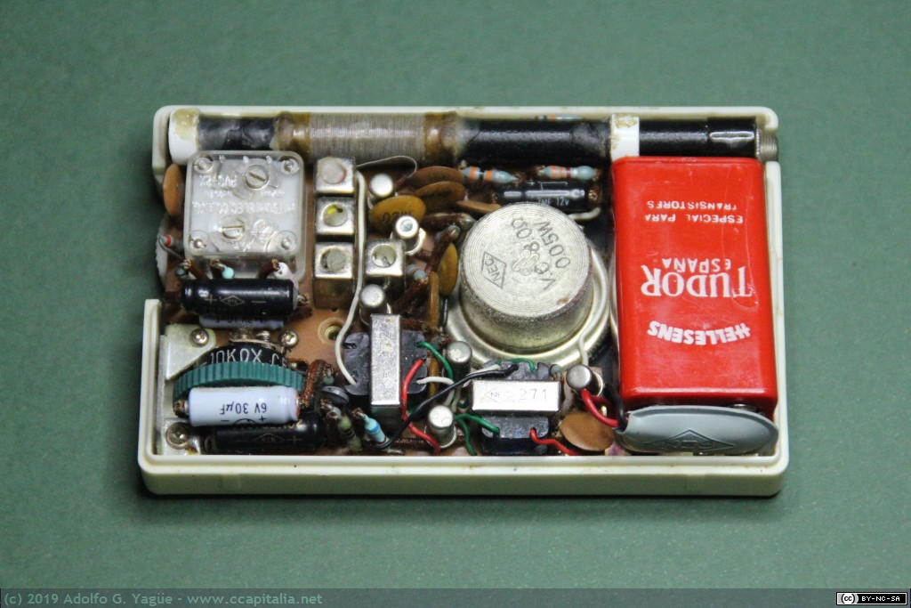 1249 - NEC NT-620 Radio AM con 6 transistores (3), 1959
