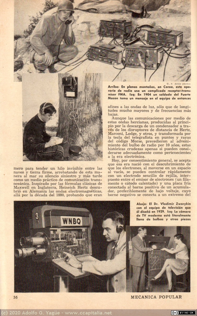 1361 - El Alba de la Era Electrónica. Mecánica Popular. Marzo (3), 1952