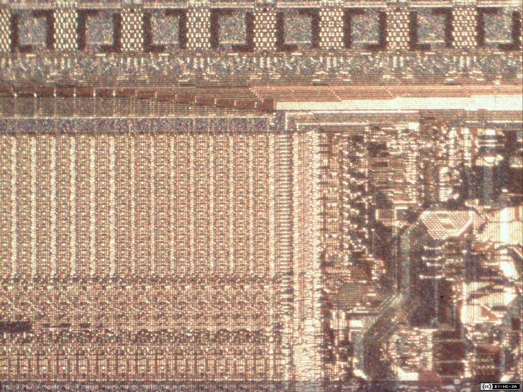 023 - Microfotografía del microprocesador Motorola 68000 (2), 1980