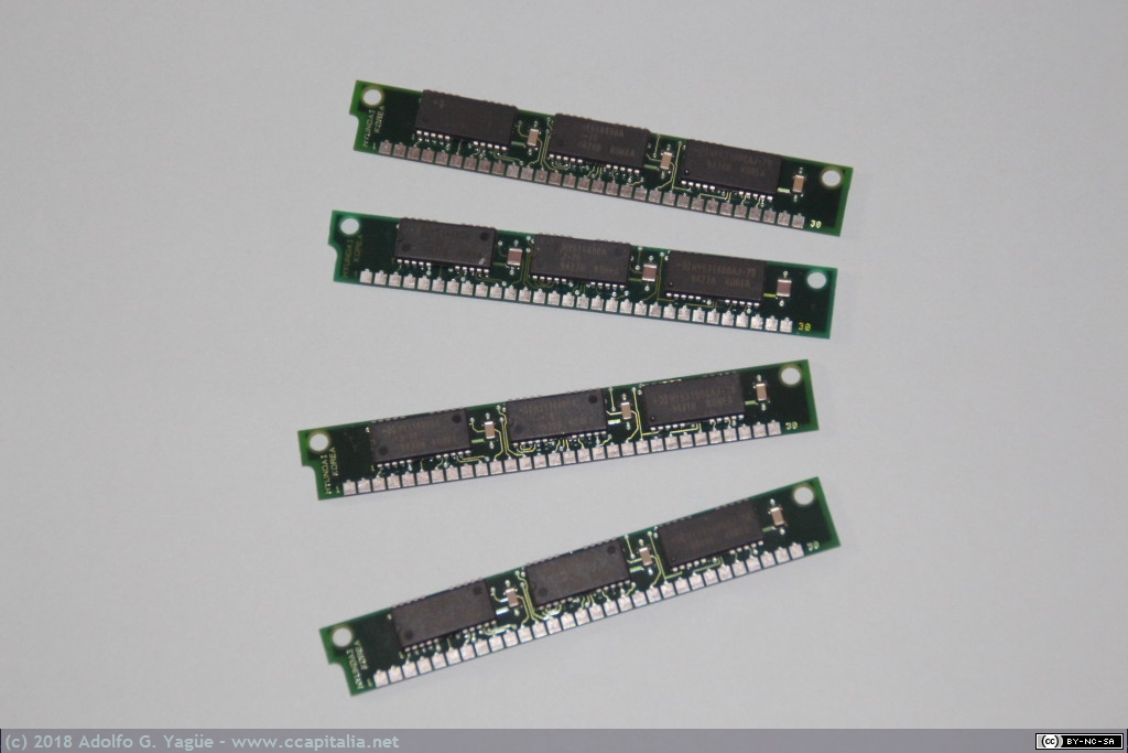 746 - SIMM de 30 pines de 1MB, 1988
