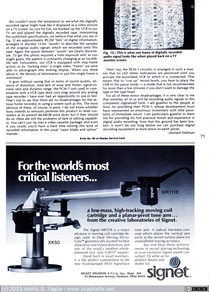 1724 - Sony PCM-1 Audio Unit. Primer procesador PCM de audio presentado por Sony en 1977 (7), 1980