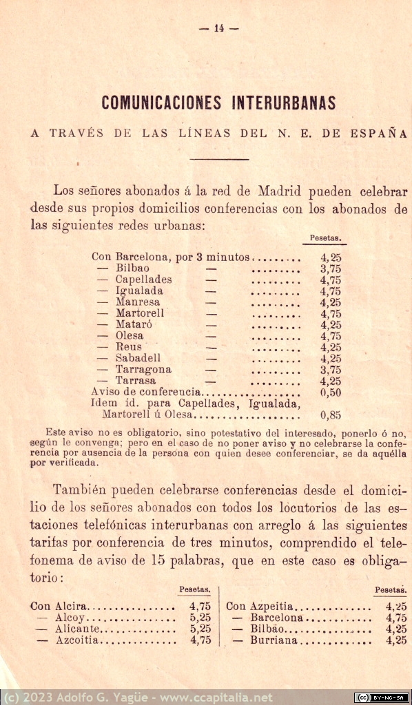 1731 - Lista de Abonados de la Red de Madrid. Compañía Madrileña de Telefónos (8), 1910