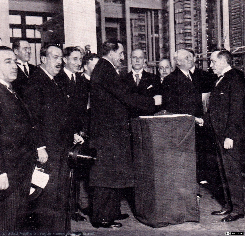 1750 - El rey inaugura en Madrid (29-12-26) el servicio de teléfono automático, 1927