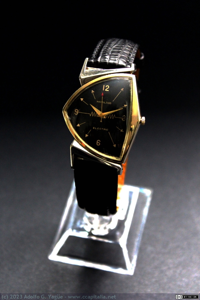 1768 - Hamilton Pacer. Reloj de movimiento electromecánico (1), 1958