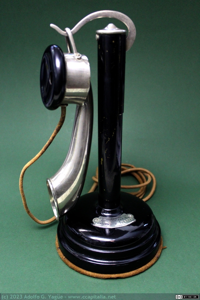 1771 - Teléfono Thomson-Houston. Francia (1), años 20