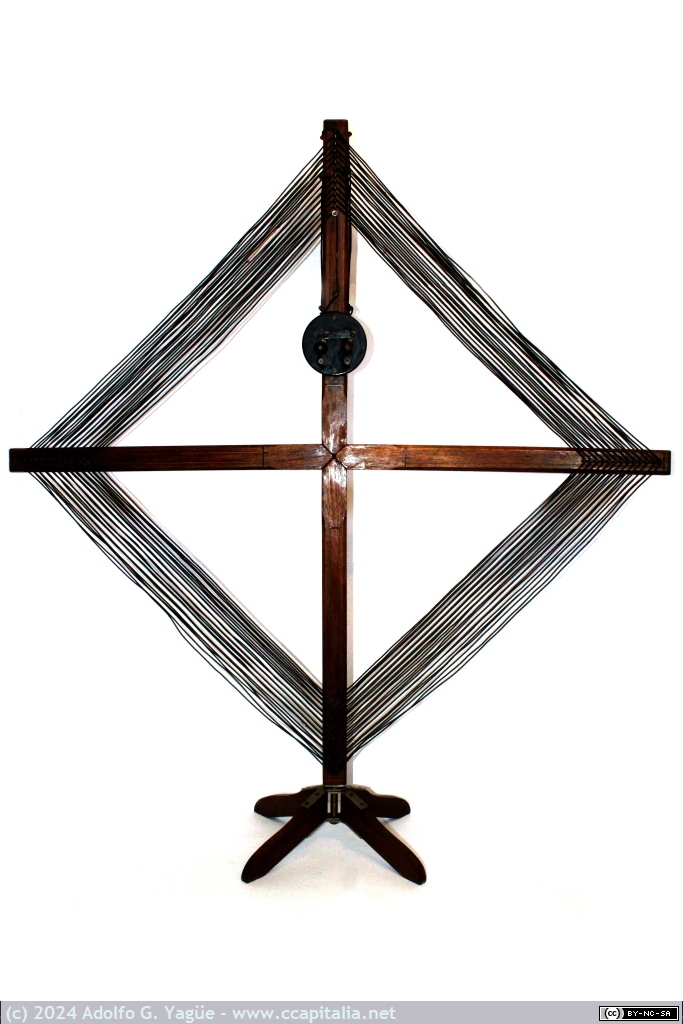 1806 - Antena de cuadro tribanda para onda larga, onda media y onda corta. Dimensiones 1m ancho x 1m alto (1), años 30
