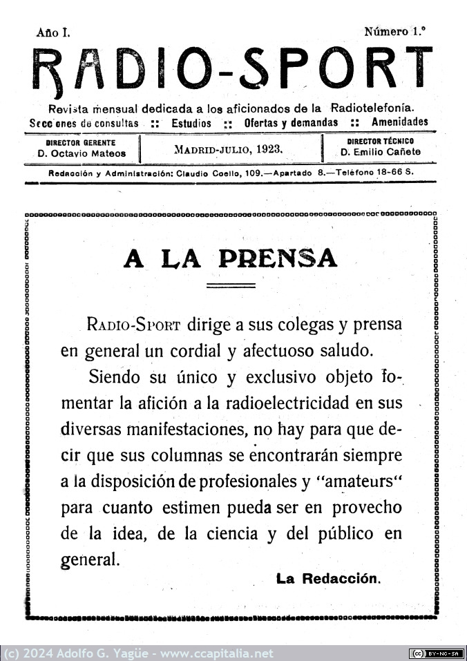1815 - Radio Sport. Julio 1923 (2)