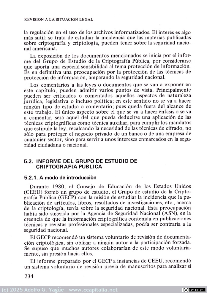 1992 - Protección de la Información. Diseño de criptosistemas informáticos. Amador Rodríguez Prieto (9), 1985