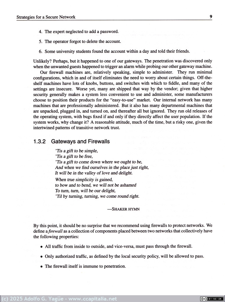 1503 - Firewalls and Internet Security. Repelling the Willy Hacker. William R. Cheswick y Steven M. Bellovin. AT&T (8), 1994