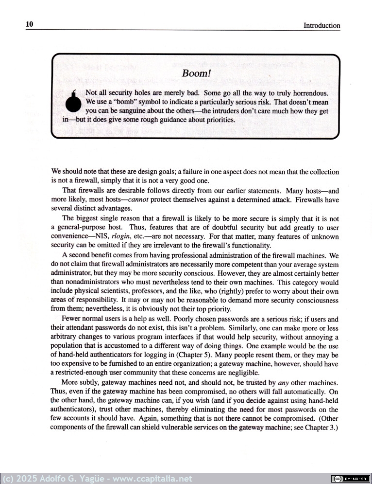 1503 - Firewalls and Internet Security. Repelling the Willy Hacker. William R. Cheswick y Steven M. Bellovin. AT&T (9), 1994