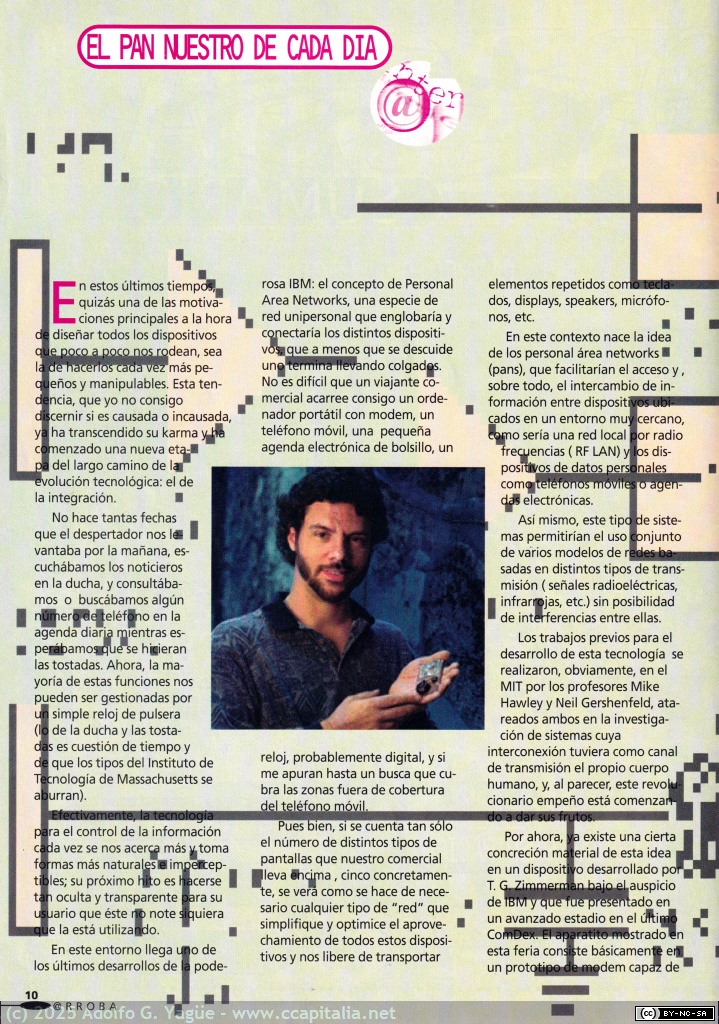 1974 - @RROBA número 1. Revista de usuarios de Internet especializada en hacking, cracking, malware, etc (4), 1997