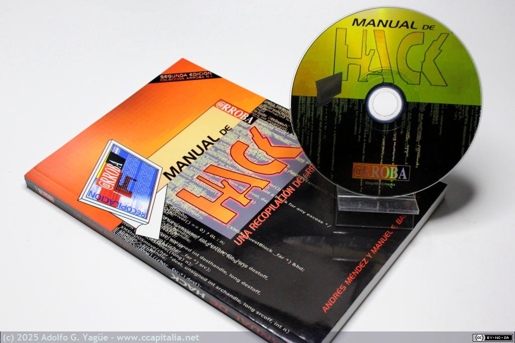 1975 - Manual de Hack. CD y recopilación n1 artículos de la revista @RROBA. Andrés Méndez y Manuel E. Baleriola (1), 1997-1999