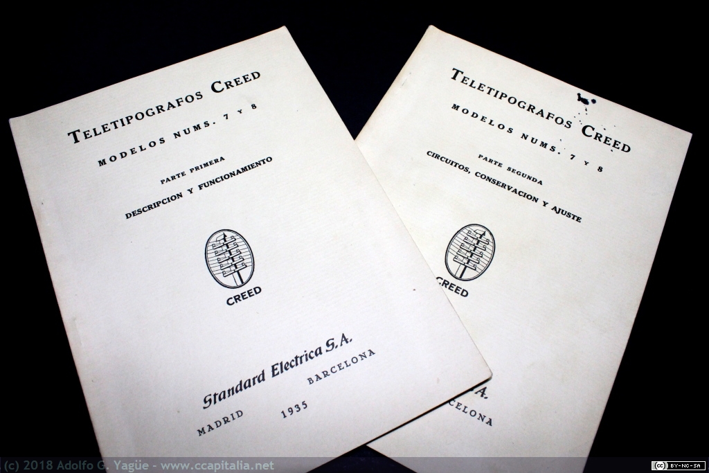 784 - Teletipógrafo Creed mod. 7 y 8 (1), 1935