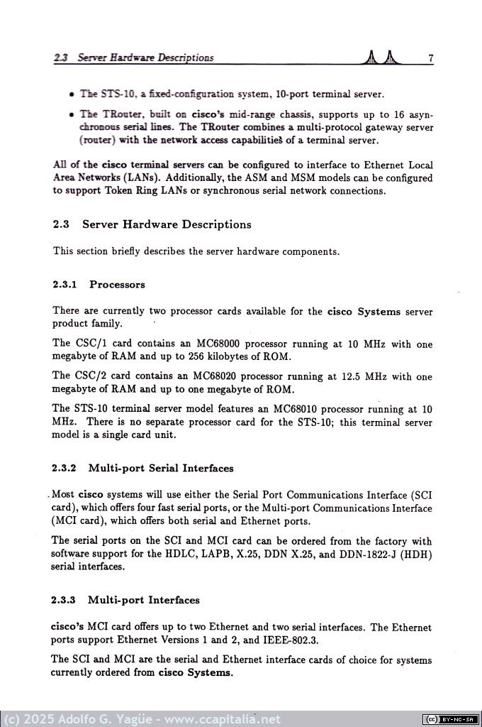 2008 - Cisco Systems. Field Service Manual ...the science of networking networks (6), 1989