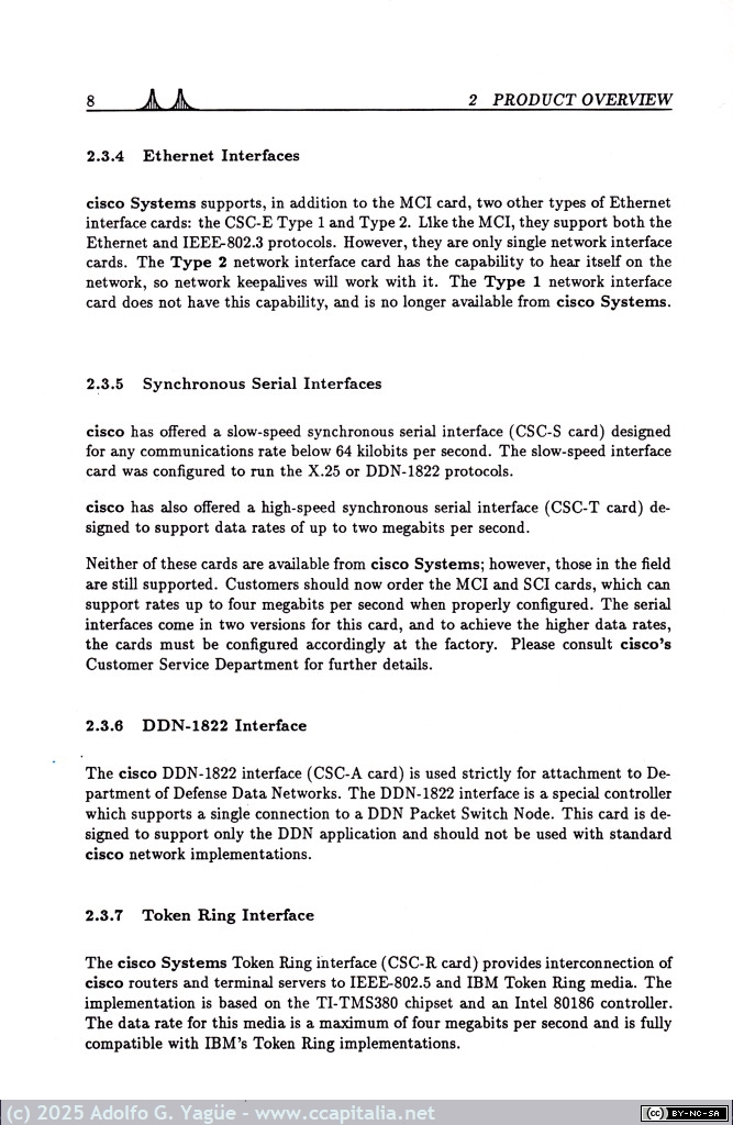 2008 - Cisco Systems. Field Service Manual ...the science of networking networks (7), 1989