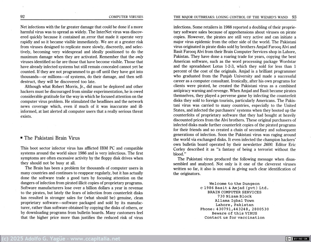 2016 - Computer viruses, worms, data diddlers, killer programs and other threats. John McAfee and Colin Haynes (5), 1989
