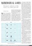 2013 - Mathematical Games (John Horton Conway) Martin Gardner. Scientific American. Octubre (1), 1970
