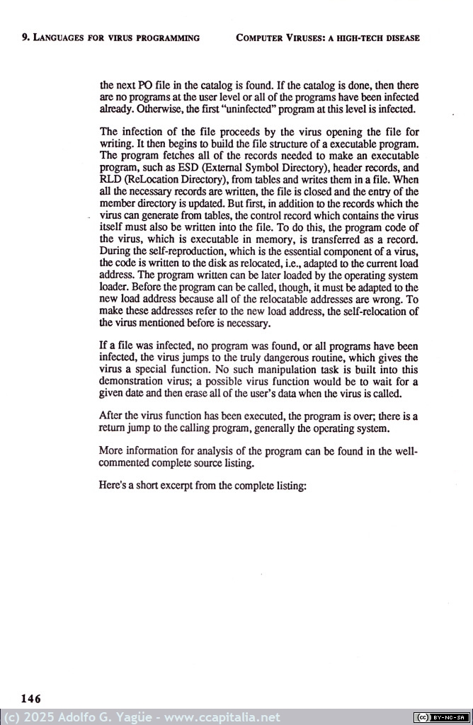 2015 - Computer viruses a high-tech disease. Ralf Burger (11), 1988