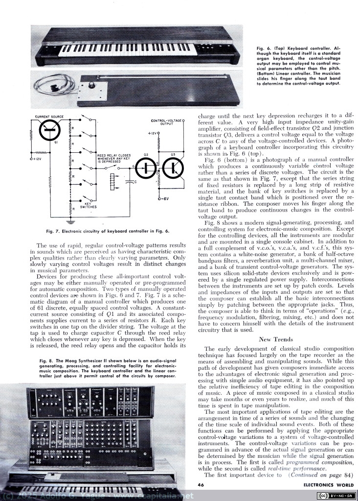 2019 - Electronic Music - Its Composition & Performance. Robert A. Moog. Electronics World (5), 1967