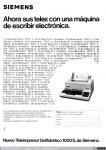 1858 - Teleimpresor Siemens 1000S, 1983