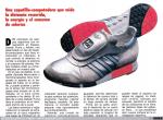 635 - Una zapatilla-computadora que mide la distancia recorrida, la energía y el consumo de calorías, 1985
