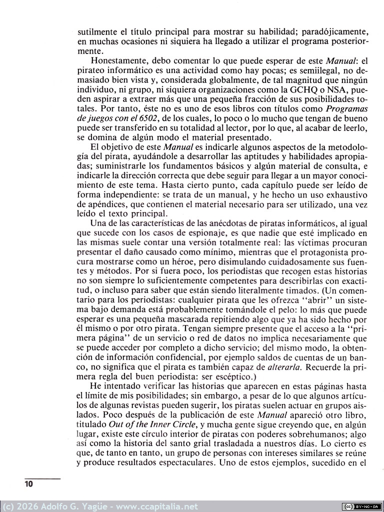 1780 - Piratas Informáticos. Manual del Hacker. Hugo Cornwall (5), 1985